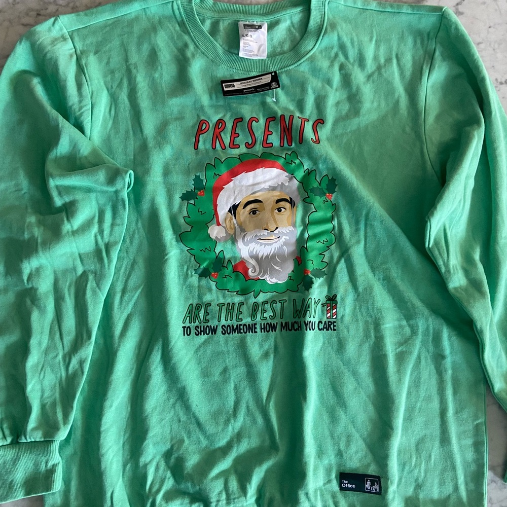 The Office Christmas Sweatshirt - Large